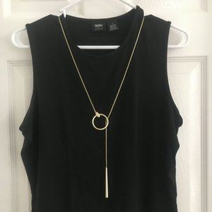 Kendra Scott Tegan Y Necklace (Gold)